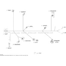 10- Electrical Harness - Main Harness with iBR pour Seadoo 2017 SPARK, 2017