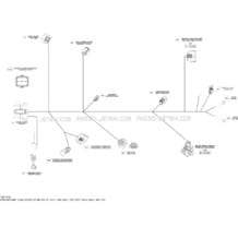 10- Electrical Harness - Main Harness, Package Trixx pour Seadoo 2017 SPARK, 2017