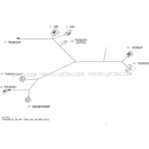 10- Electrical Harness - Steering, Package Base with iBR pour Seadoo 2017 SPARK, 2017