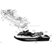 09- Decals - All Models pour Sea-Doo 2017 Wake PRO, 2017