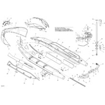 09- Body pour Seadoo 2017 SAR 155, 2017