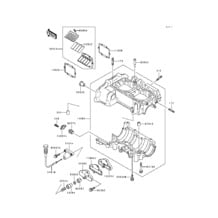 Crankcase pour Kawasaki 1994 ST