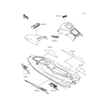 Decals pour Kawasaki 1994 ST