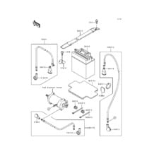 Electrical Equipment pour Kawasaki 1994 ST