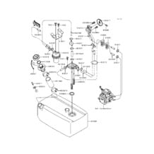 Fuel Tank pour Kawasaki 1994 ST