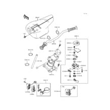 Handlebar pour Kawasaki 1994 ST