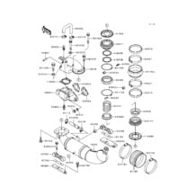 Muffler(s) pour Kawasaki 1994 ST