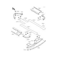 Pads pour Kawasaki 1994 ST