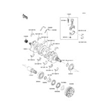 Crankshaft pour Kawasaki 2011 Ultra 300X