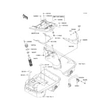 Hull Rear Fittings pour Kawasaki 2011 Ultra 300X