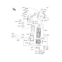 Inter Cooler pour Kawasaki 2011 Ultra 300X
