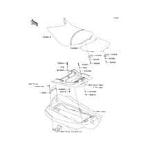 Seat pour Kawasaki 2011 Ultra 300X