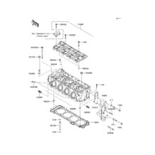 Cylinder Head pour Kawasaki 2012 Ultra 300X