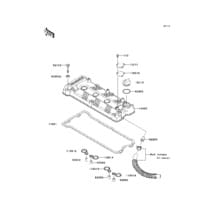 Cylinder Head Cover pour Kawasaki 2012 Ultra 300X