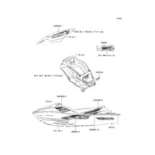 Jet Ski Kawasaki Ultra X    Microfiche and OEM parts