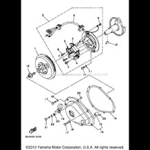 GENERATOR pour Yamaha 1997 WaveRunner WAVE RUNNER III 700 (WRA700V) 1997