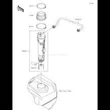 Fuel Pump pour Kawasaki 2017 JET SKI® STX®-15F