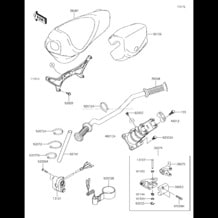 Handlebar pour Kawasaki 2017 JET SKI® STX®-15F