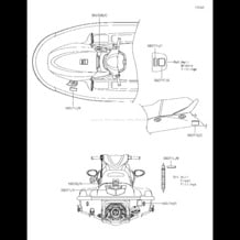 Labels pour Kawasaki 2017 JET SKI® STX®-15F