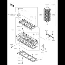 Cylinder Head pour Kawasaki 2017 JET SKI® SX-R