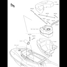 Hull Fittings pour Kawasaki 2017 JET SKI® SX-R