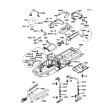 Hull pour Kawasaki 1989 X2