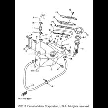 OIL TANK pour Yamaha 1997 WaveRunner WAVE RUNNER III - WRA700V - 1997