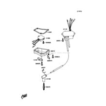 Ignition System pour Kawasaki 1989 X2