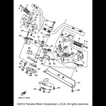 STEERING 1 pour Yamaha 1997 WaveRunner WAVE RUNNER III - WRA700V - 1997