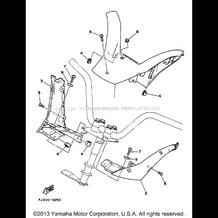 STEERING 2 pour Yamaha 1997 WaveRunner WAVE RUNNER III - WRA700V - 1997