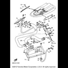 VENTILATION pour Yamaha 1997 WaveRunner WAVE RUNNER III 700 (WRA700V) 1997