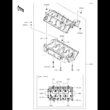 Crankcase pour Kawasaki 2017 JET SKI® ULTRA® LX