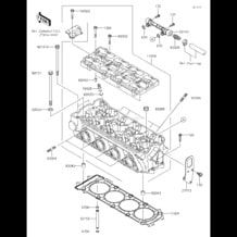 Cylinder Head pour Kawasaki 2017 JET SKI® ULTRA® LX
