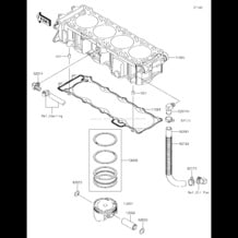 Cylinder Piston(s) pour Kawasaki 2017 JET SKI® ULTRA® LX