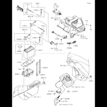 Electrical Equipment pour Kawasaki 2017 JET SKI® ULTRA® LX