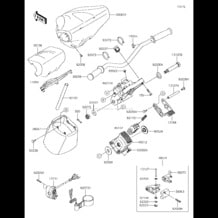 Handlebar pour Kawasaki 2017 JET SKI® ULTRA® LX