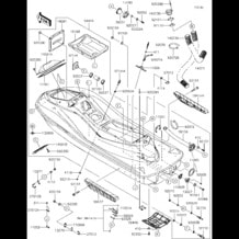 Hull pour Kawasaki 2017 JET SKI® ULTRA® LX