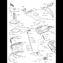 Hull Front Fittings pour Kawasaki 2017 JET SKI® ULTRA® LX