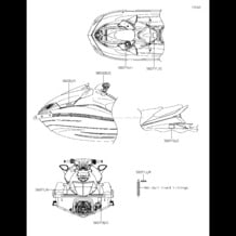 Labels pour Kawasaki 2017 JET SKI® ULTRA® LX