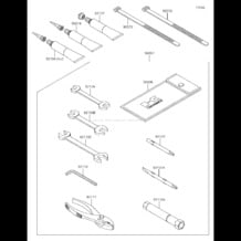 Owner's Tools pour Kawasaki 2017 JET SKI® ULTRA® LX