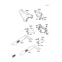 Pads pour Kawasaki 1989 X2