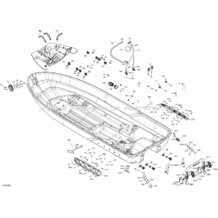 Hull GTI pour Sea-Doo 2018 GTI 130, 2018