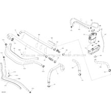 Cooling 900 HO ACE pour Seadoo 2018 GTI 90, 2018