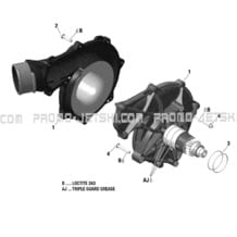 Supercharger pour Sea-Doo 2018 GTR 230, 2018