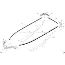 Body Hull Part - GTX Package LTD pour Seadoo 2018 GTX 300, 2018