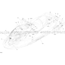 Decals RXP - 300 pour Sea-Doo 2018 RXP 300, 2018