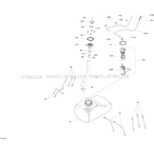Fuel System - All Models pour Sea-Doo 2018 RXT 300, 2018