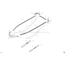 Body Hull Part - RXT Package X, XRS pour Sea-Doo 2018 RXT 300, 2018