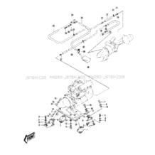 ENGINE MOUNT/COOLING & BILGE ('79-'81 A3 pour Kawasaki 1979 JS440