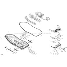 Hull Spark - 900 HO ACE pour Sea-Doo 2018 Spark TRIXX, 2018